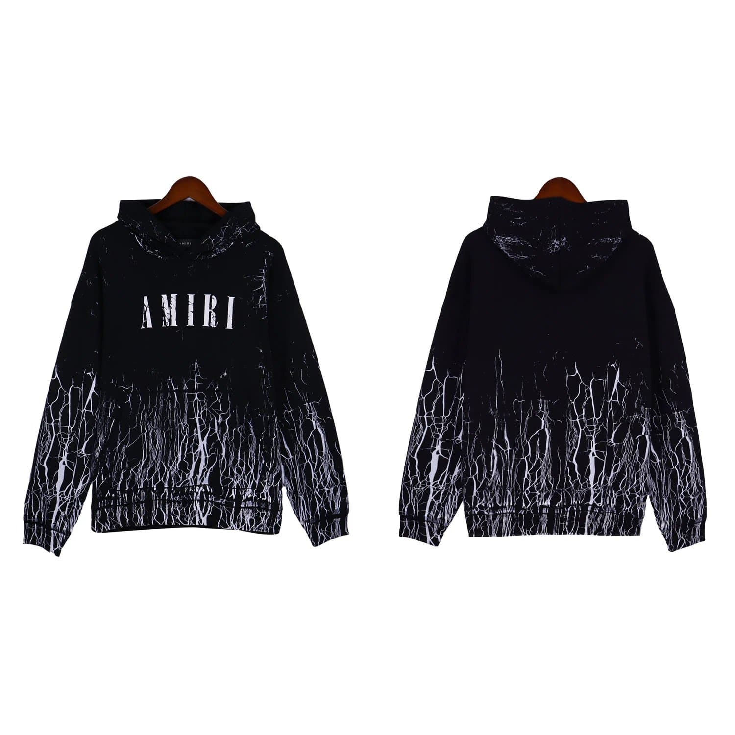 Amiri Logo Joggers Dripping Paint — 9