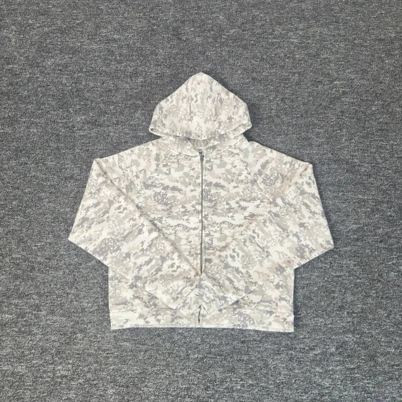 Supreme Zip-Up Hoodie Digital Camo