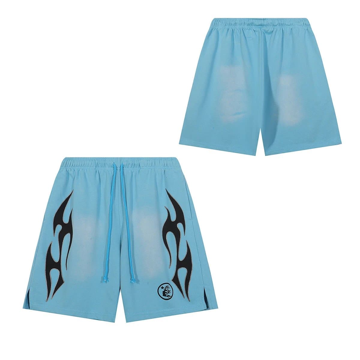 Graphic Shorts Hellstar Logo Print — DK2HY0HQ
