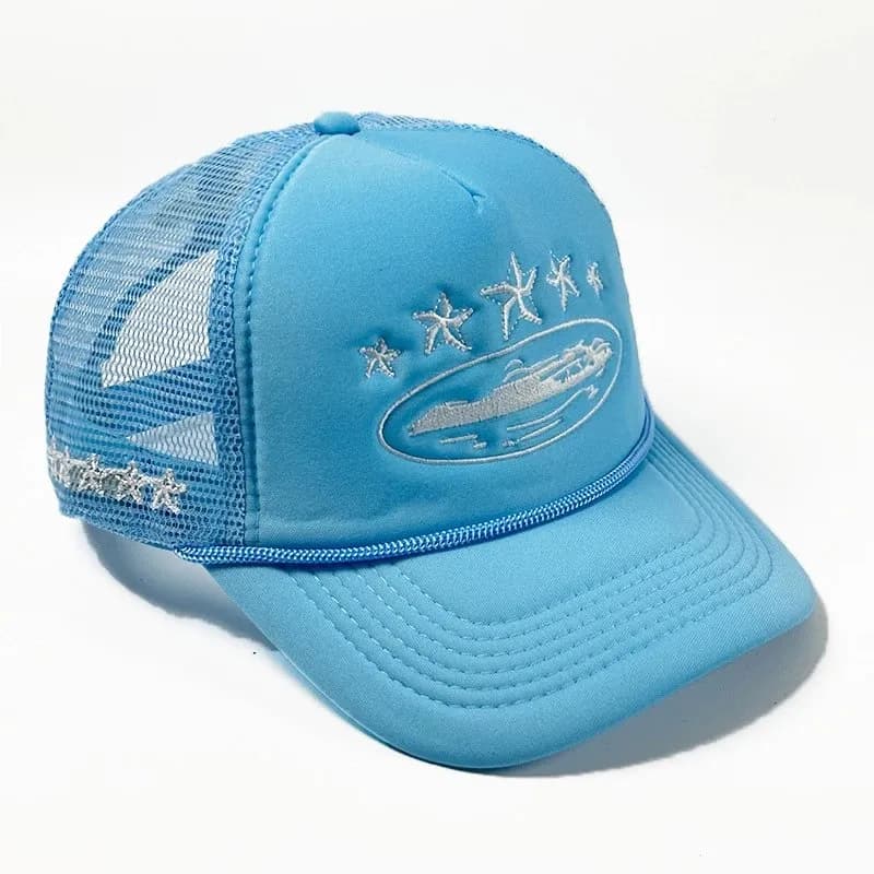 Palace Trucker Cap Starfish Embroidery