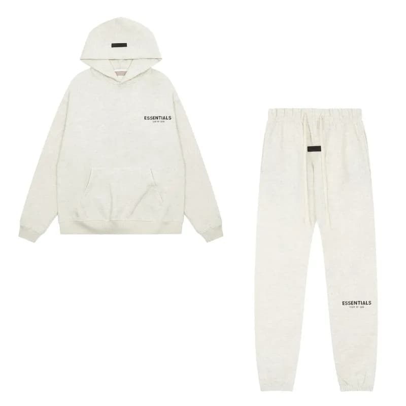 Adidas Track Pants Three Stripes — 2358套装 燕麦色