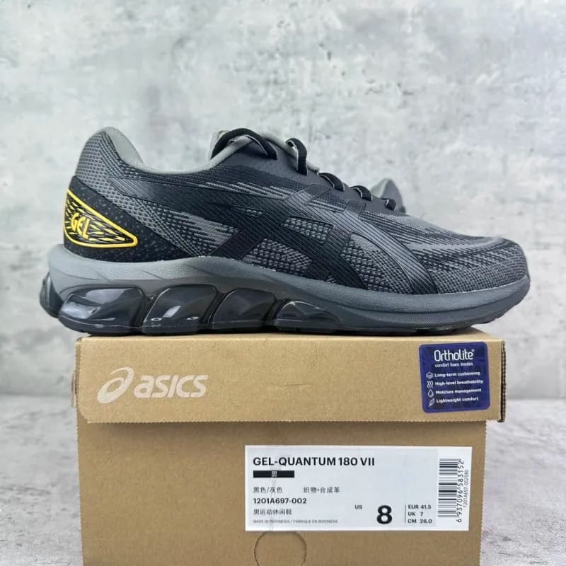 Asics GEL-QUANTUM 180 VII Black/Grey/Yellow