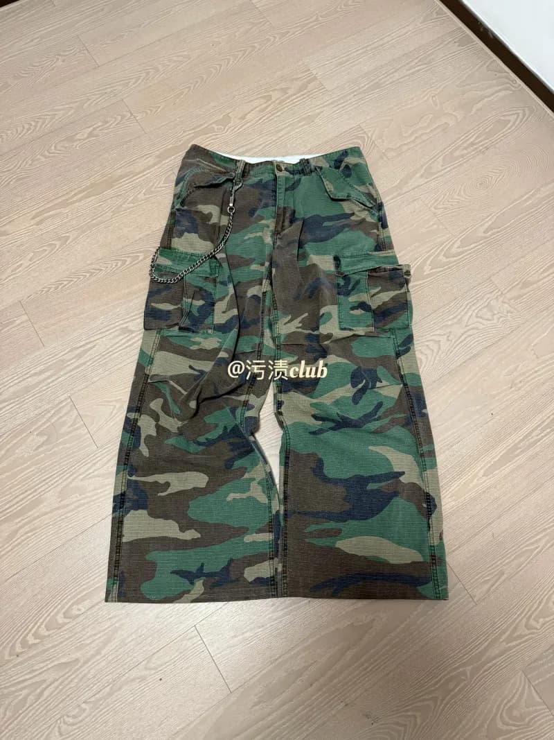 Cargo Pants Woodland Camo