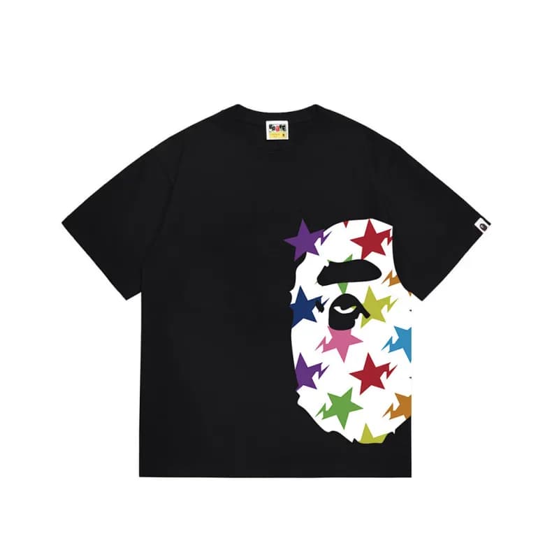 BAPE Ape Head Tee Multi-Star