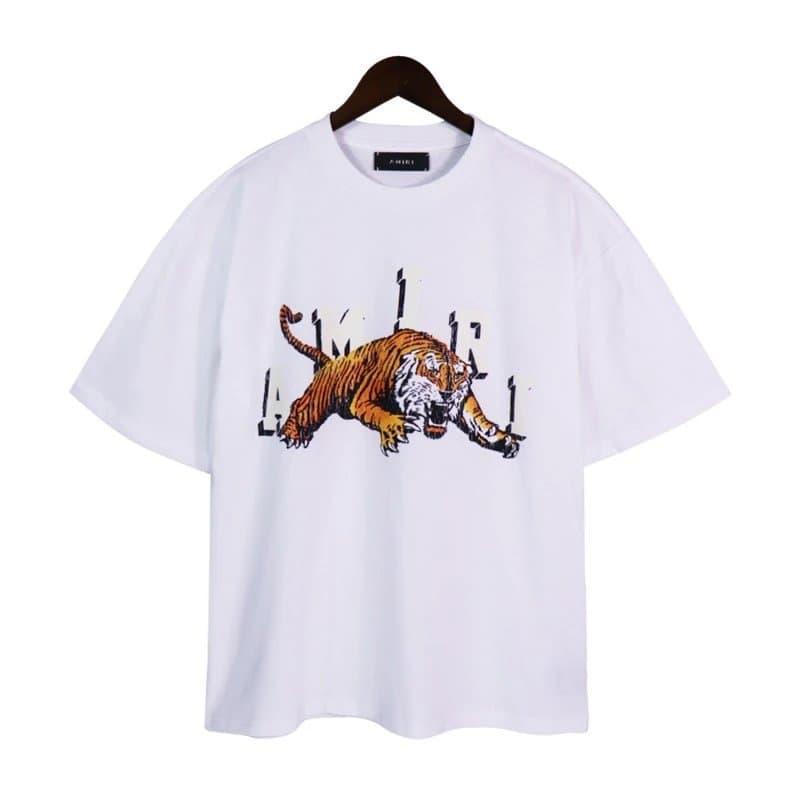 Off-White Graphic T-Shirt Amiri Script Print — 2166 白