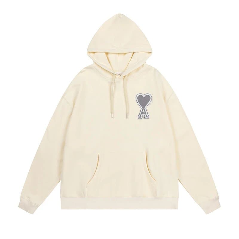Amiri Hooded Sweatshirt Heart Logo