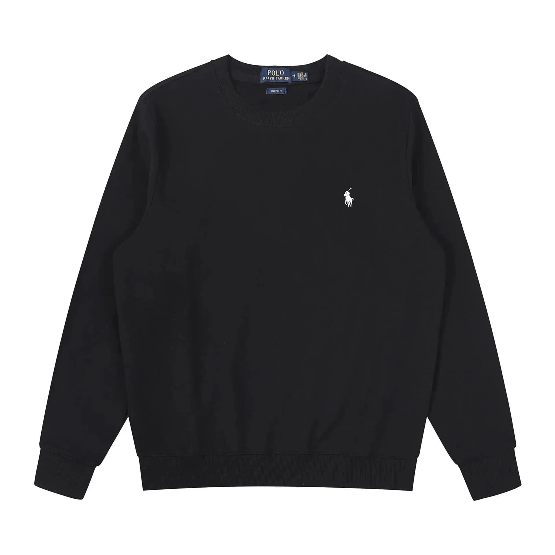 Polo Ralph Lauren Half-Zip Sweatshirt Heather Grey — ALBB-02