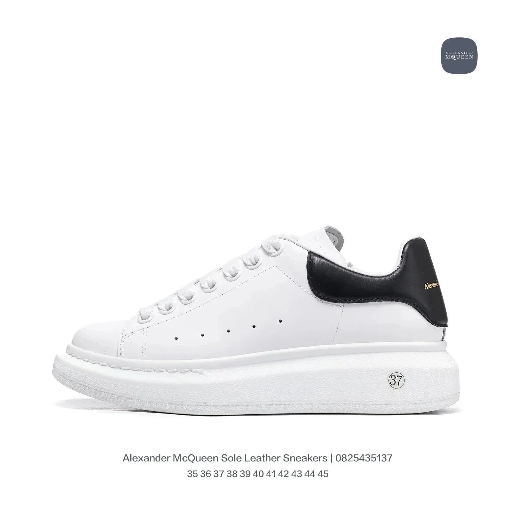 Alexander McQueen Oversized Sneaker Triple White — CZ-XZ-001
