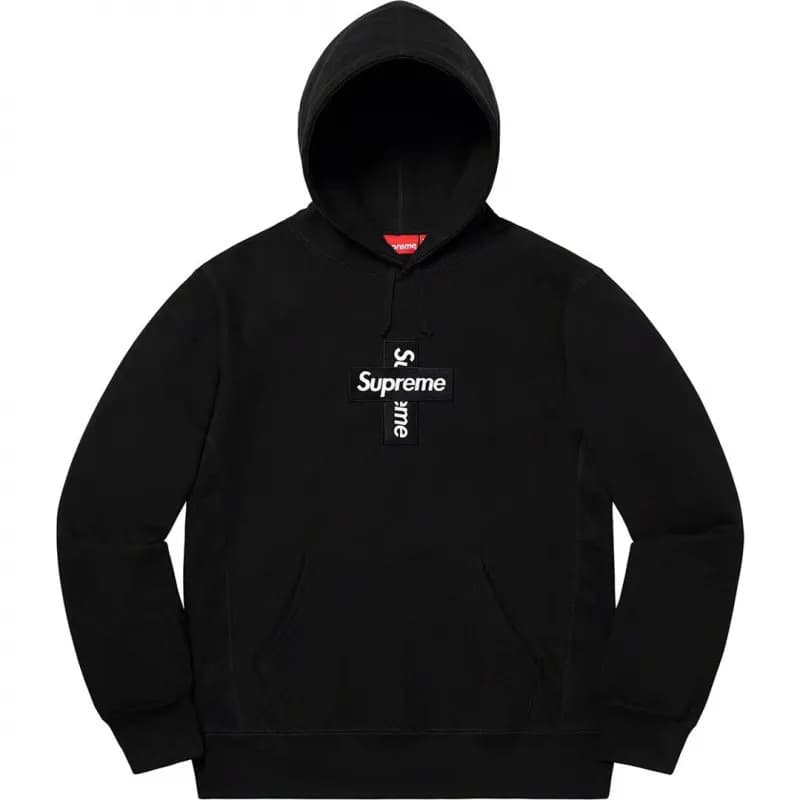 Supreme Logo Sweatpants Brown — 十字架黑色
