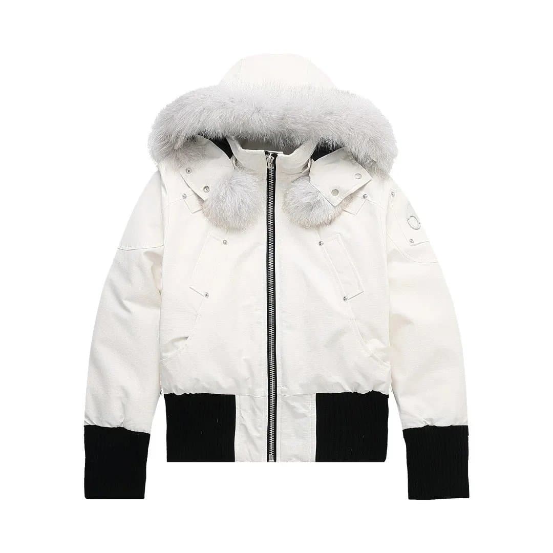 Canada Goose Puffer Jacket Fur Trim Hood