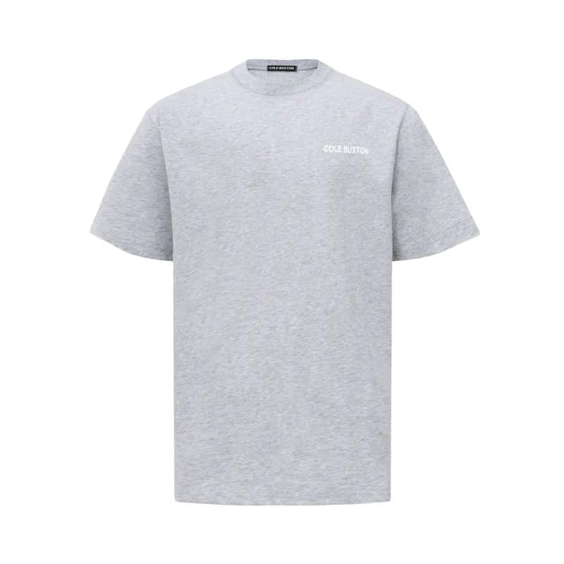 Cole Buxton Logo T-Shirt Heather Grey
