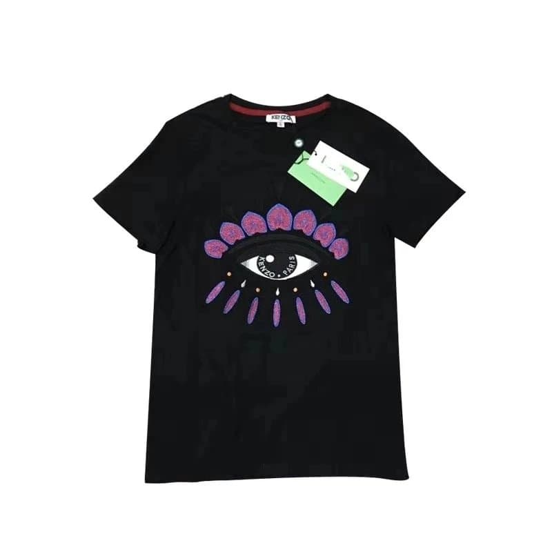 Kenzo Tiger Embroidered Tee Multicolor Tiger — 23