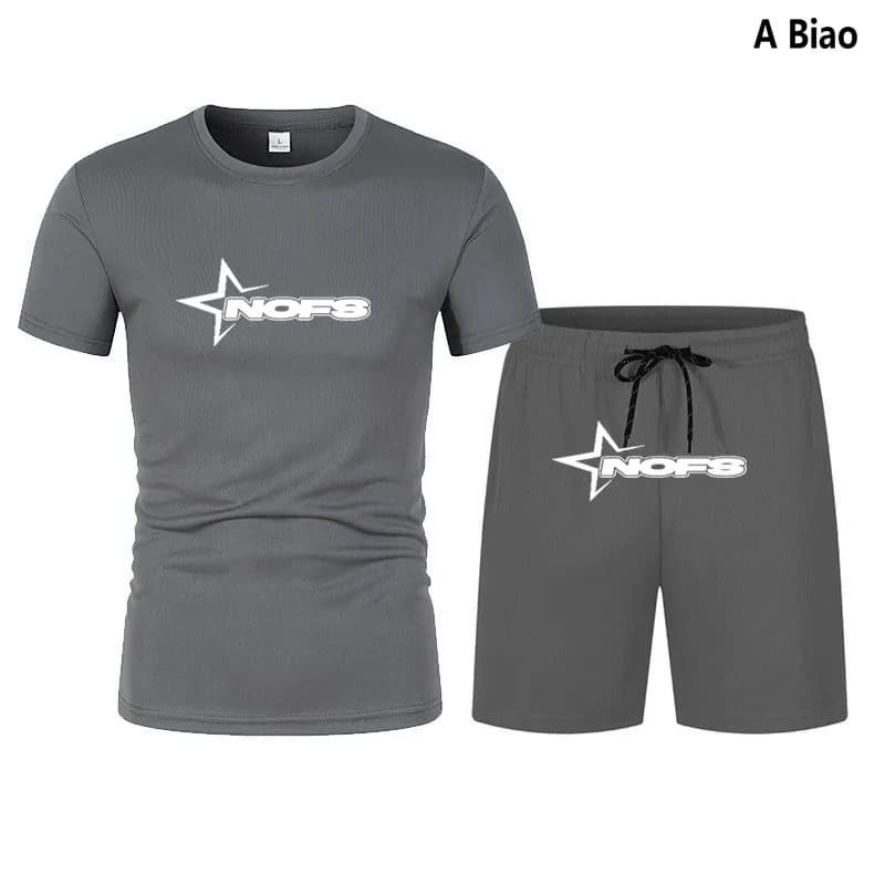 Corteiz Shorts Set Yellow Logo — 10