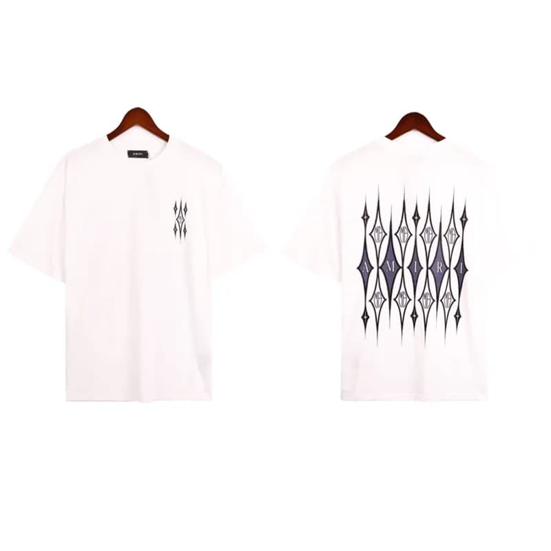 Amiri Graphic T-Shirt Diamond Logo Print