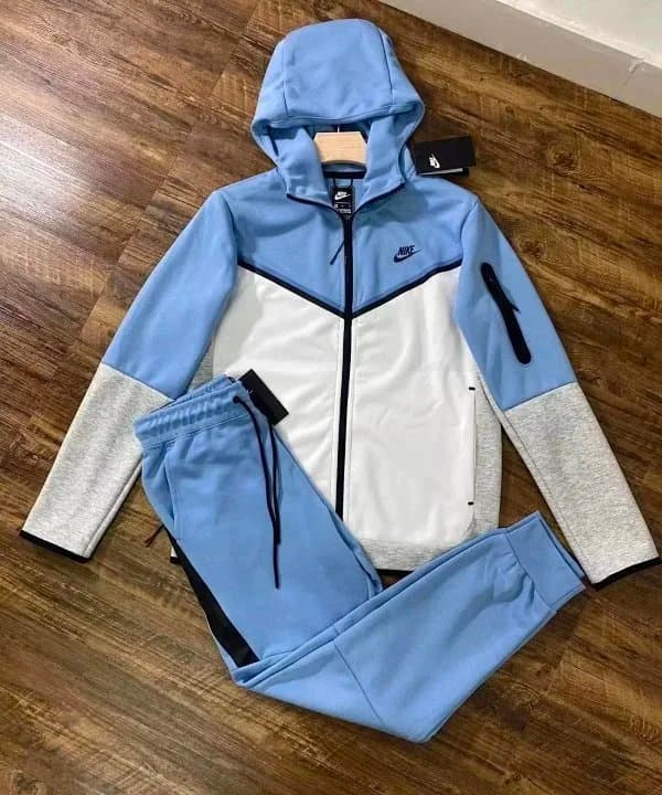 Nike Tech Fleece Hoodie and Joggers Colorblock