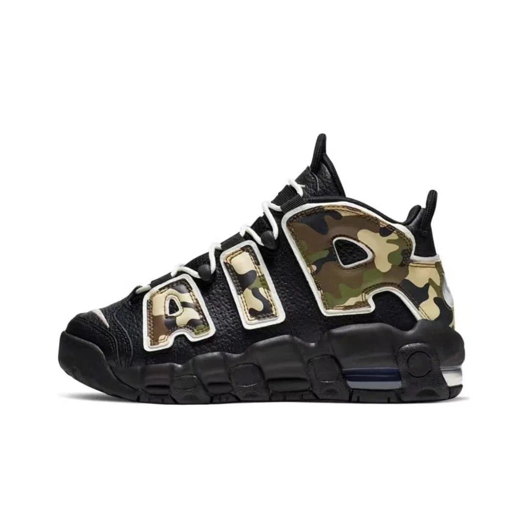 Nike Air More Uptempo Big Bubble — 迷彩