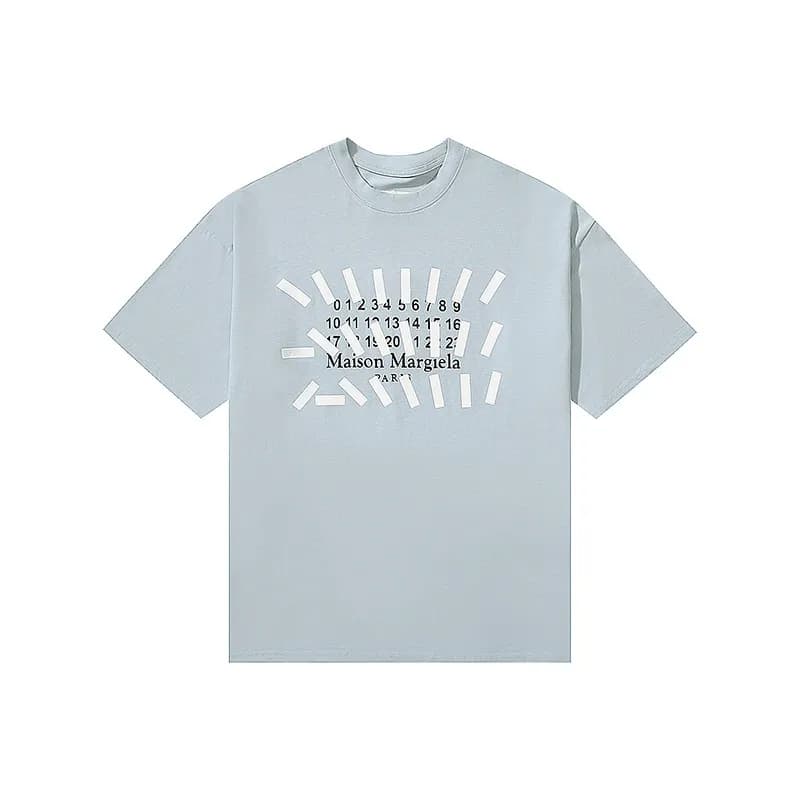 Comme des Garçons T-Shirt Four Stitches — 雾霾蓝24