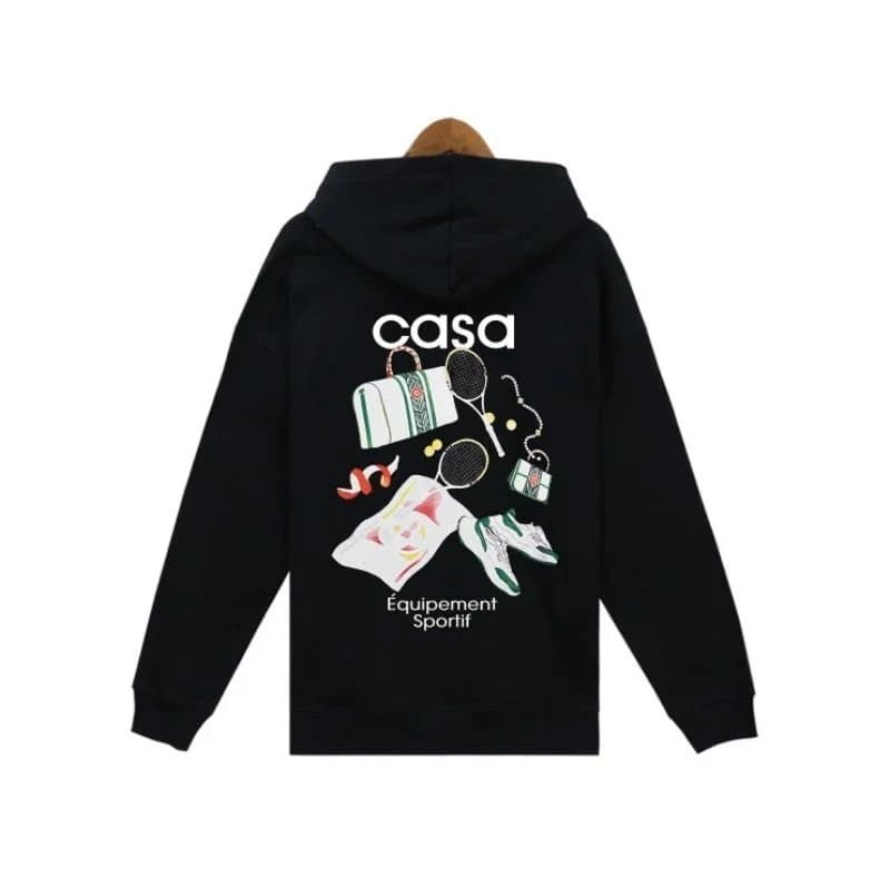 Casablanca Casa Blanca Sweatshirt Blue Gradient Logo — A38