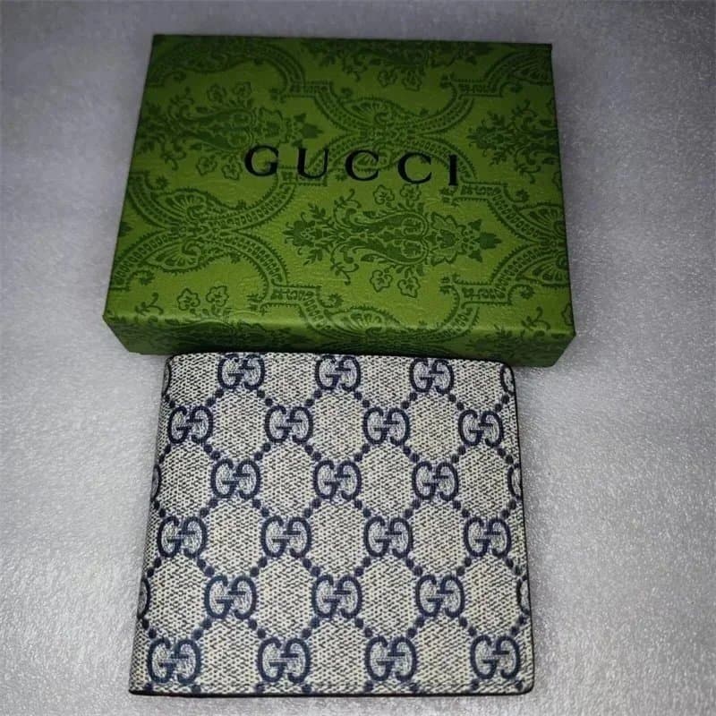 Gucci GG Marmont Wallet Oyster Canvas