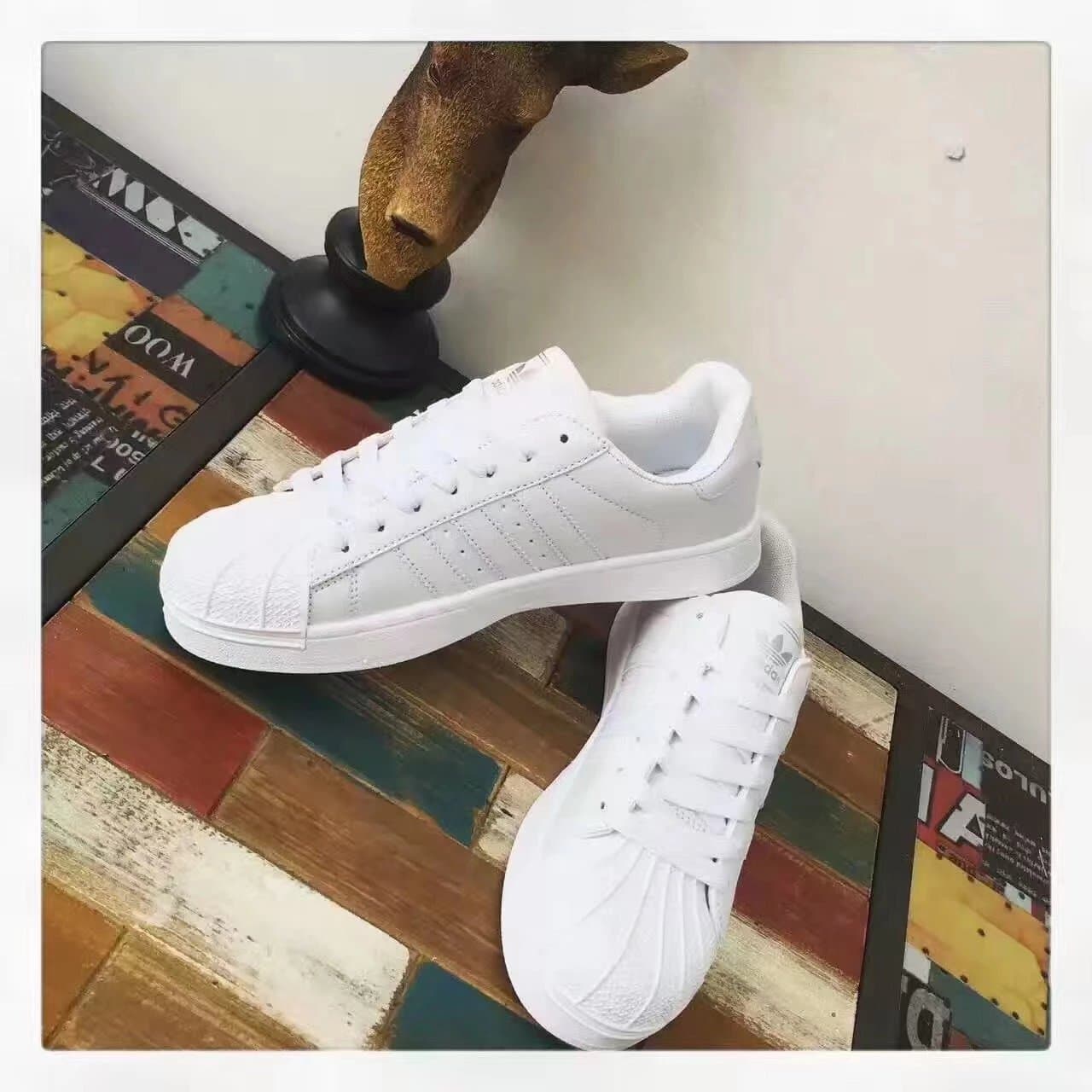 Adidas Superstar Classic White — 纯白
