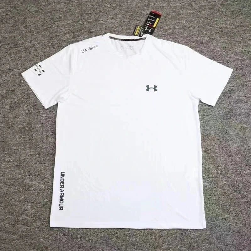 Under Armour HeatGear Shorts Reflective Logo — KX外贸 · 白色