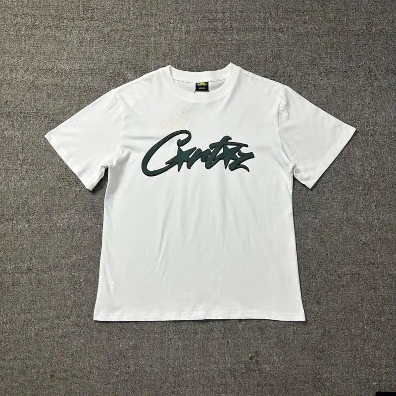 Balenciaga Oval Logo Tee Rustic Ship Print — 3229 白色