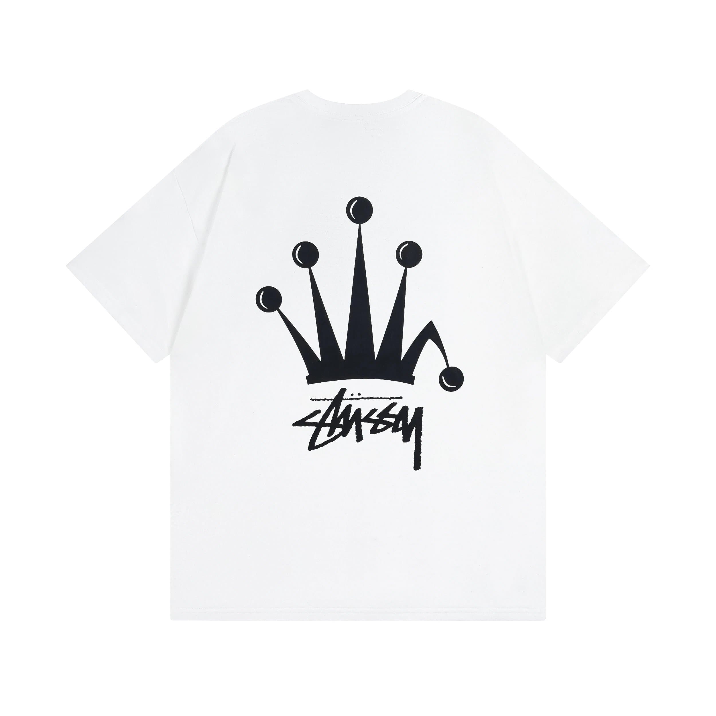 Stüssy Crown Logo Tee Black Crown