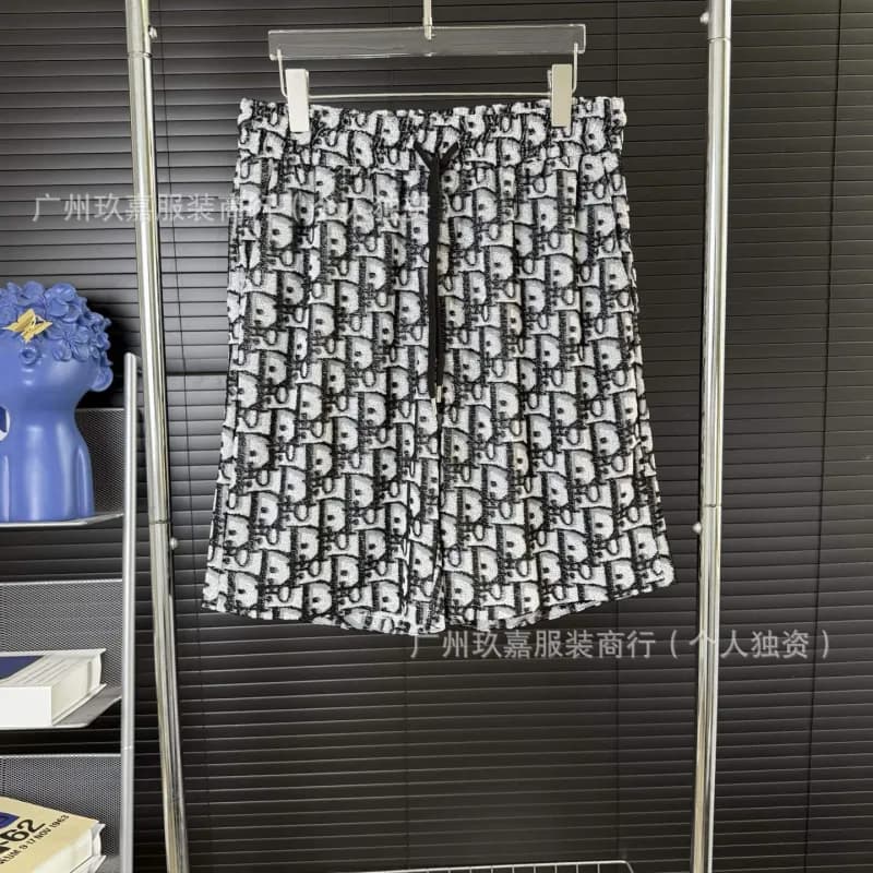 Dior Oblique Shorts Monogram Print