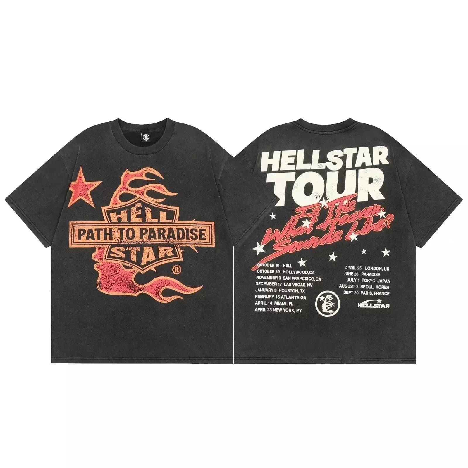 Hellstar Graphic Tee Powered By The Star — 05