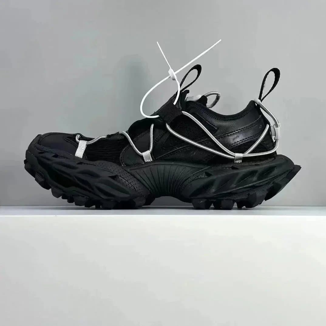 Balenciaga Triple S Black Silver