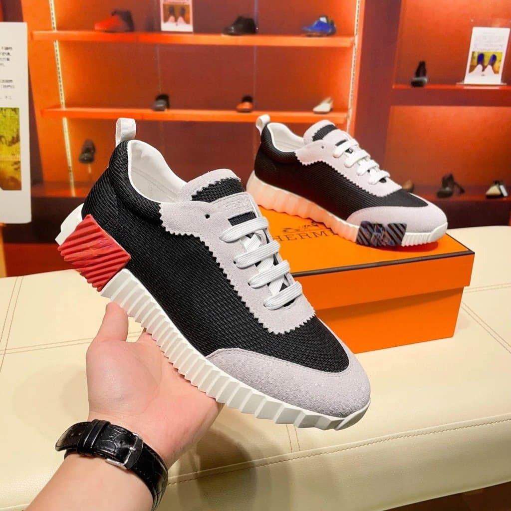 Hermès Run Black White Red