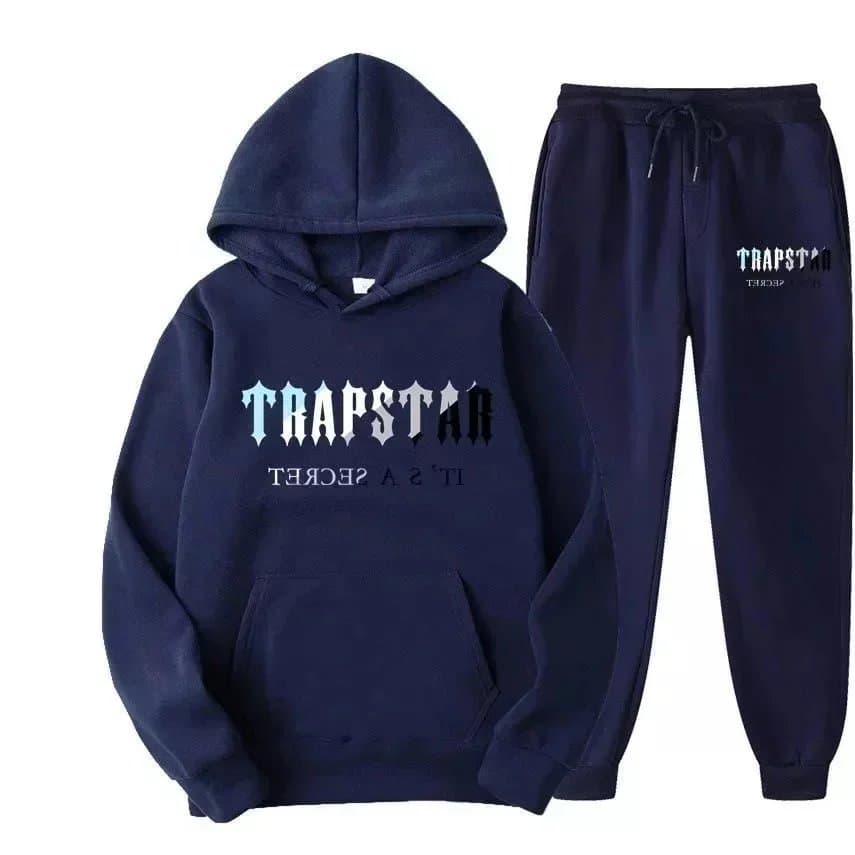 Corteiz Hoodie and Joggers Set Trapstar Logo