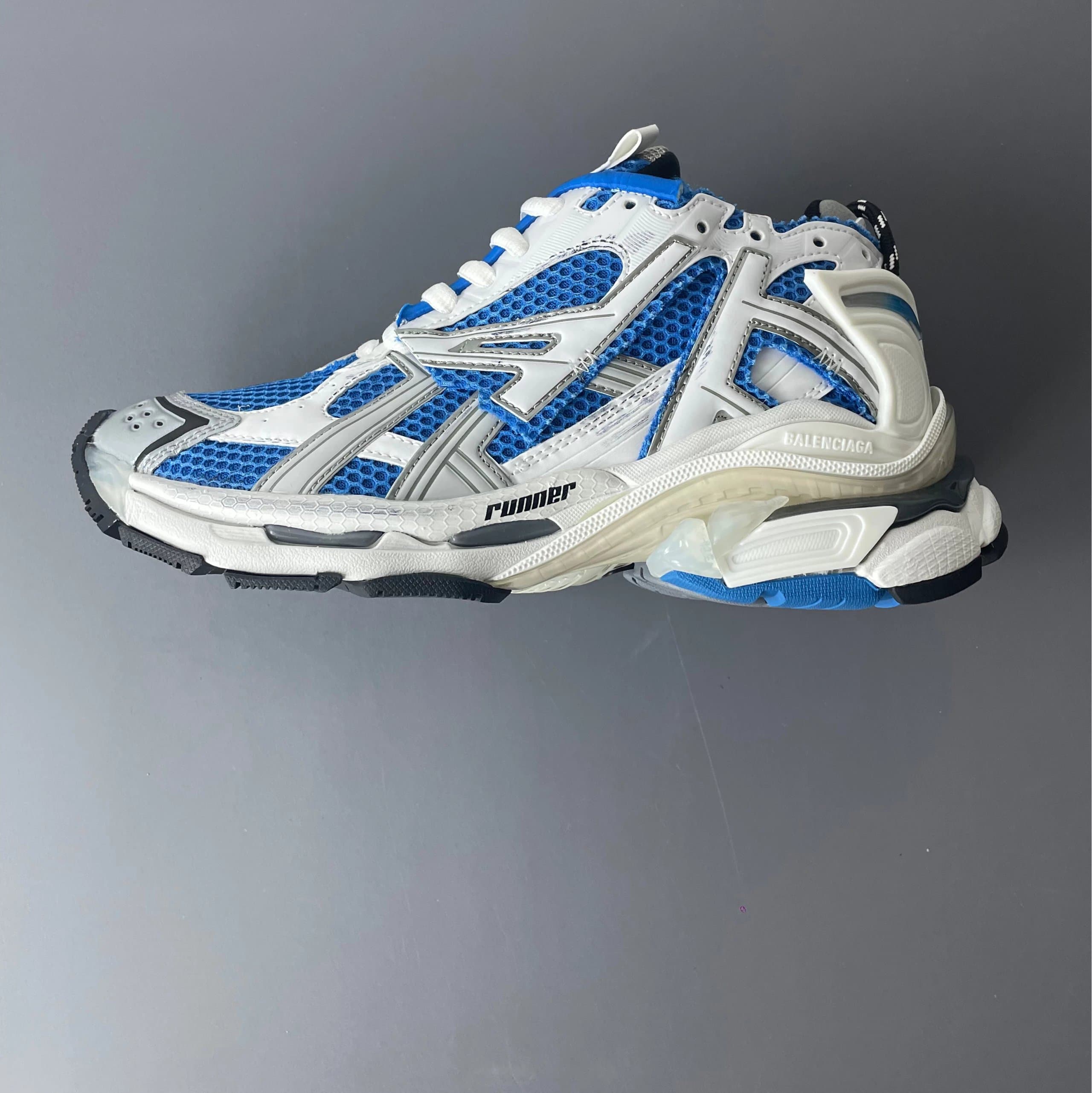 Balenciaga Speed Trainer Runner — 白蓝