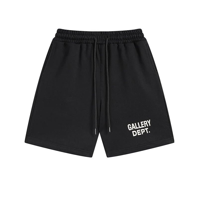 Gallery Dept. Denim Shorts Contrast Side Panel — 999黑色