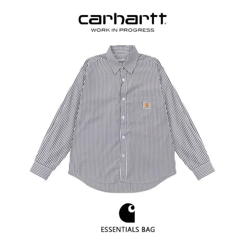 Carhartt Striped Shirt Vertical Stripe