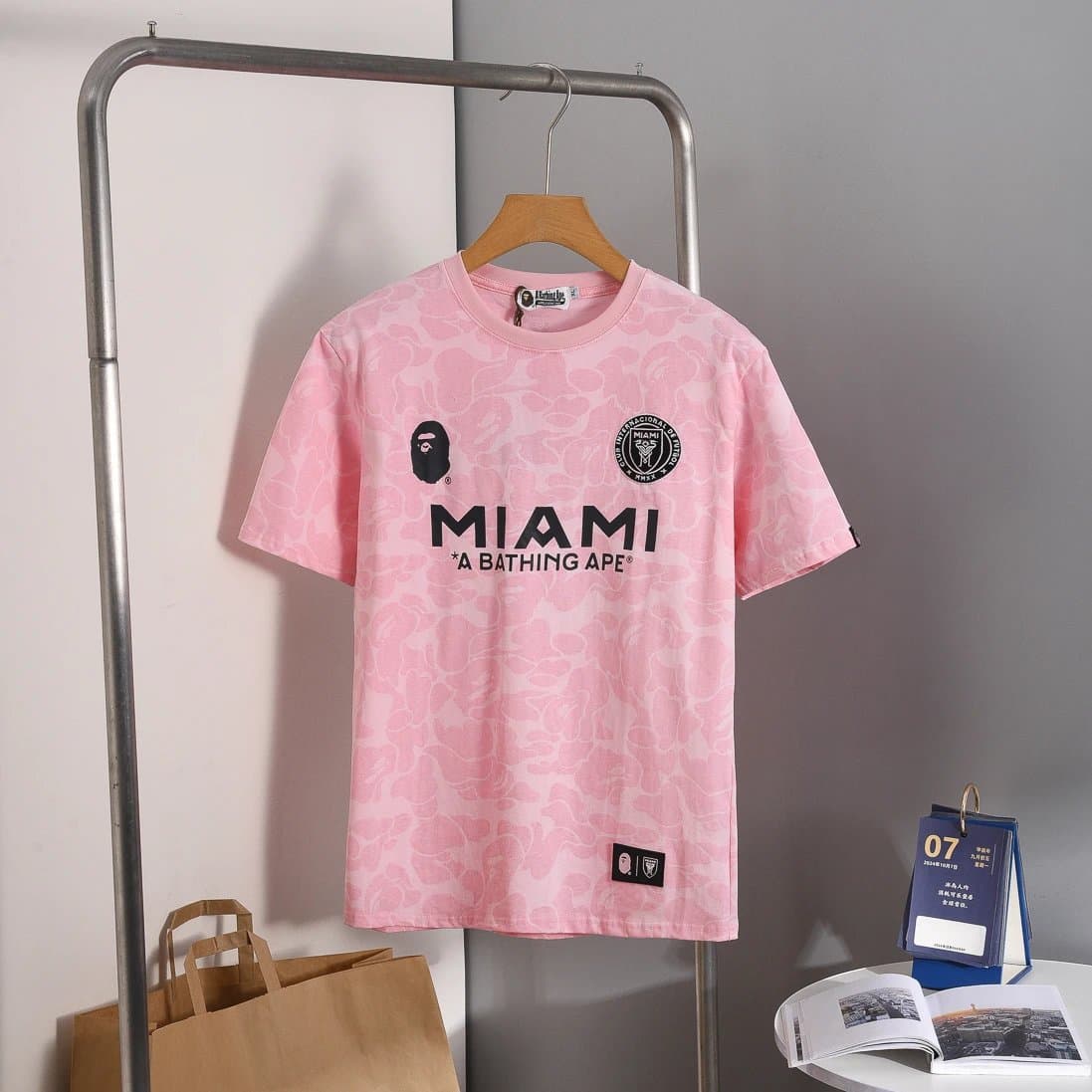 BAPE Short-Sleeve Tee Miami FC Camo