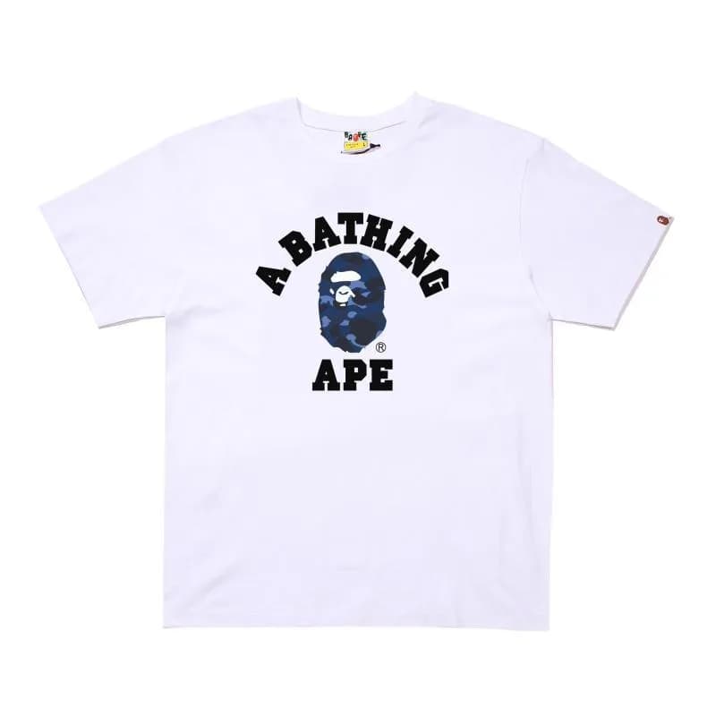 BAPE A Bathing Ape Tee Camouflage Ape Head