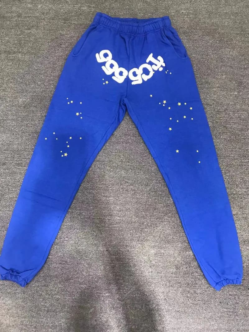 Travis Scott Joggers Pink Logo with Stars — 32