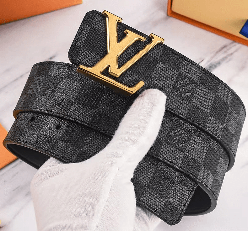 Louis Vuitton LV Initiales Belt Monogram Eclipse — C-3金标