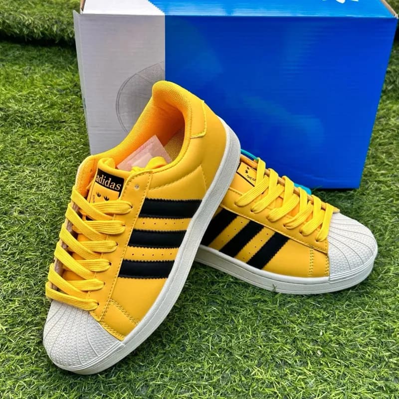 Adidas Superstar Yellow Black