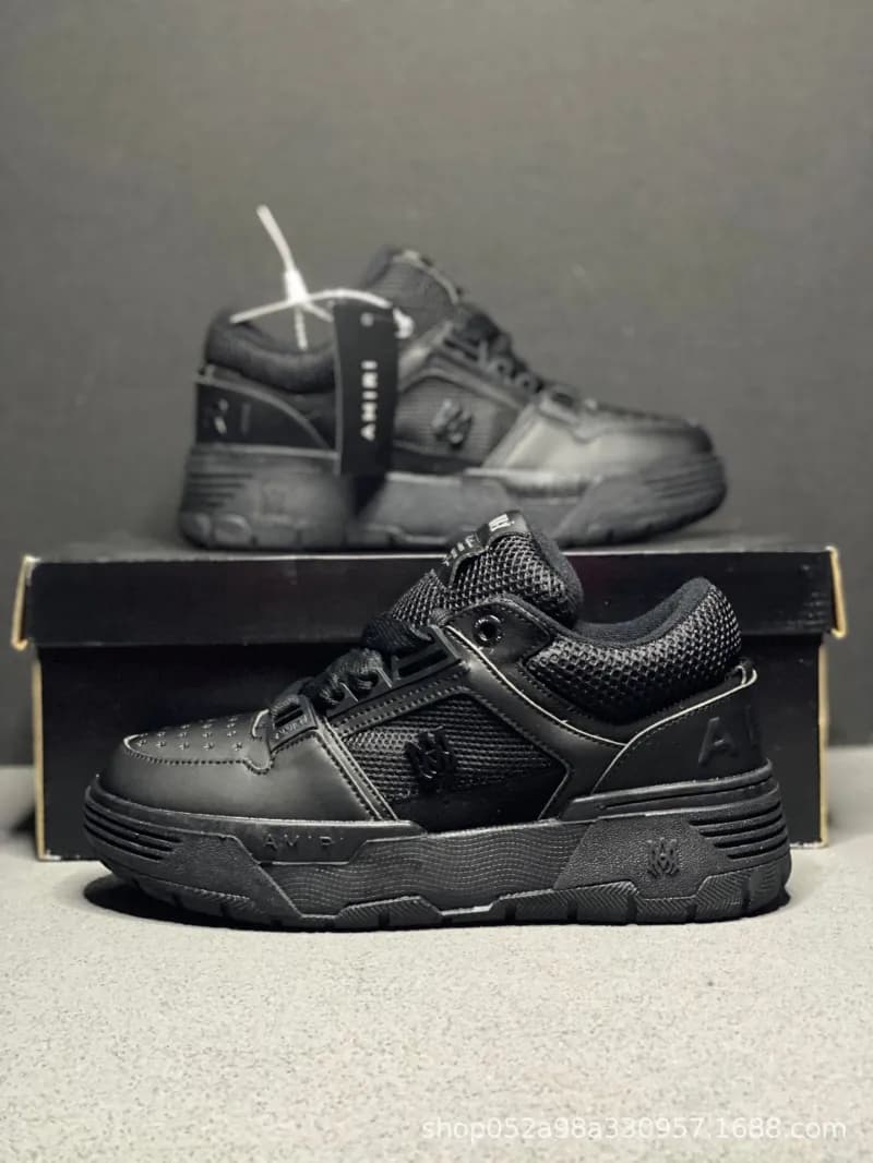 Amiri Rockstar Low Triple Black