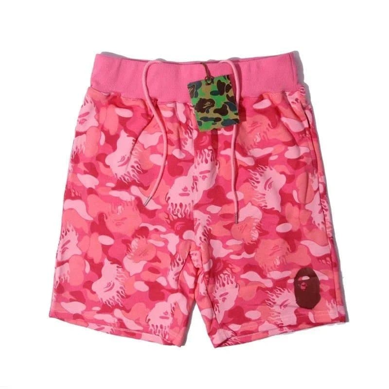 BAPE Shark Camo Shorts Split Camo — A11
