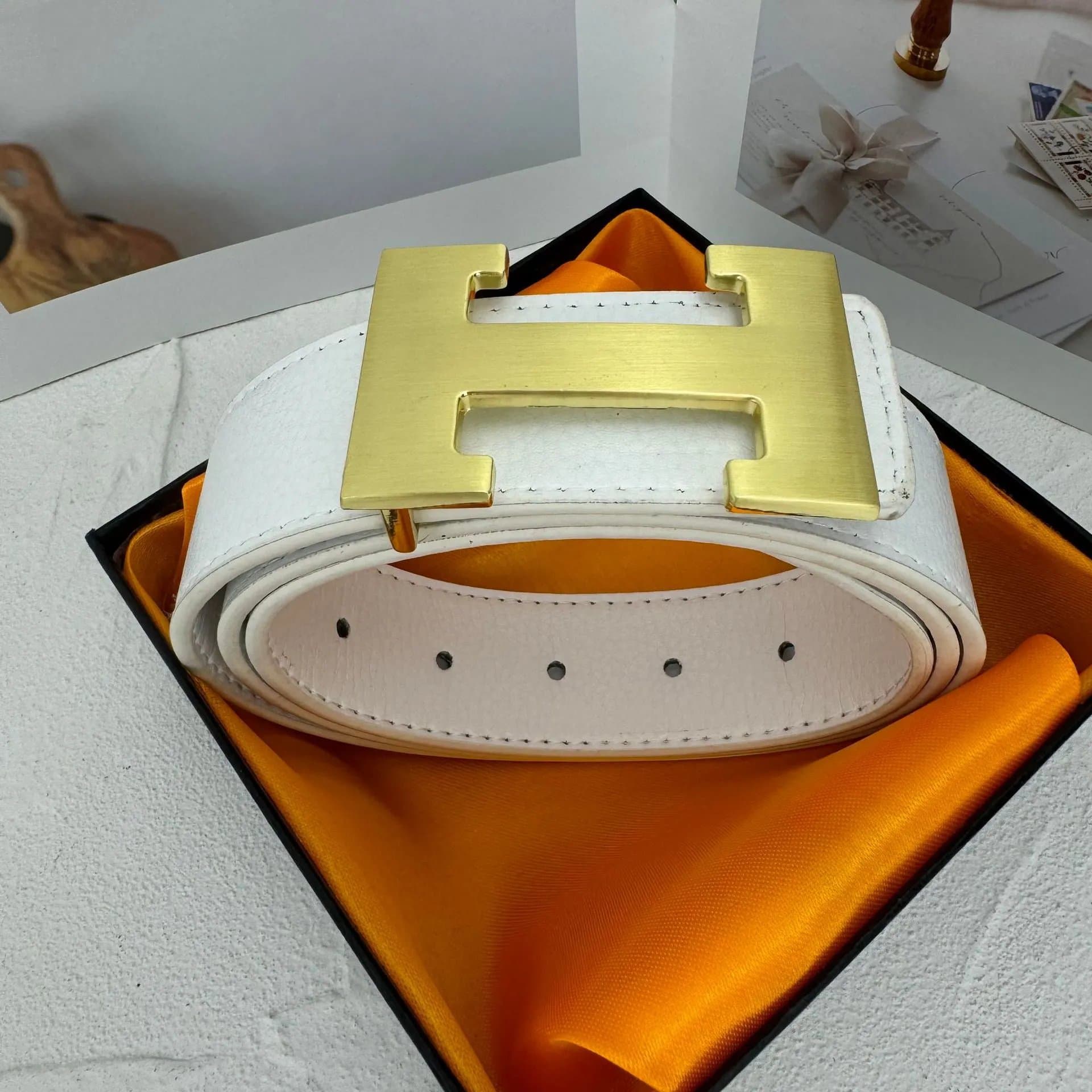 Hermès Constance Belt H Buckle