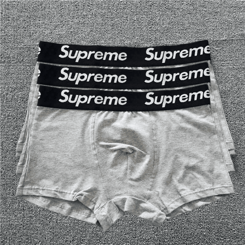 Calvin Klein Boxer Brief 3-Pack — sup-灰色-3条