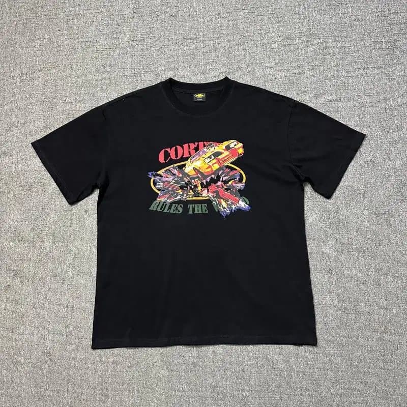 Gallery Dept. Graphic Tee Parachute Print — 3177 黑色