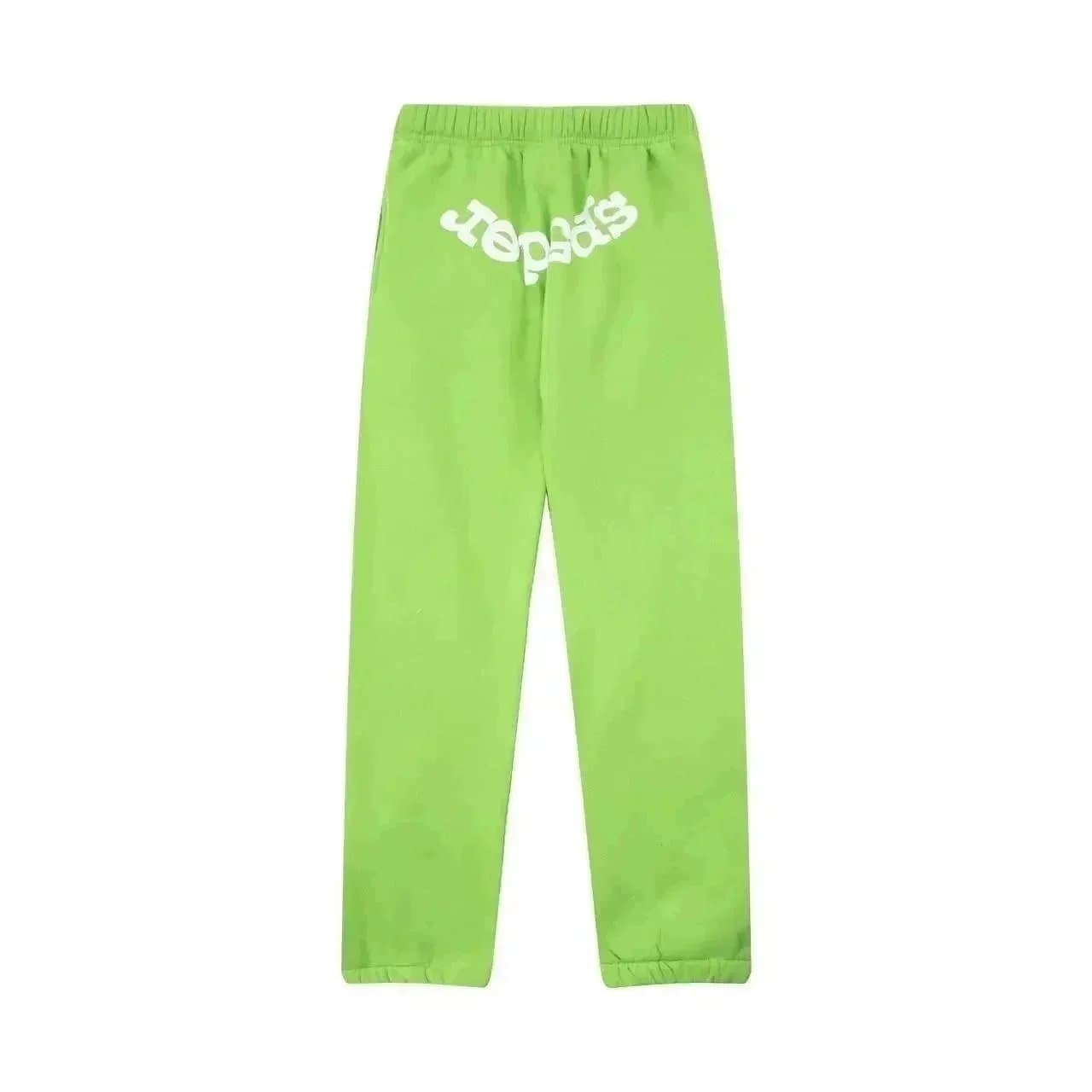 Fear of God Essentials Logo Sweatpants Lime Green