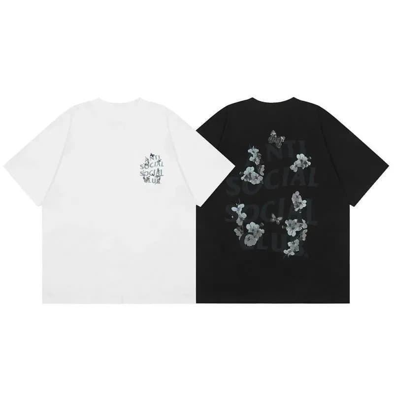Off-White Graphic Tee Ice Blue Print — 4