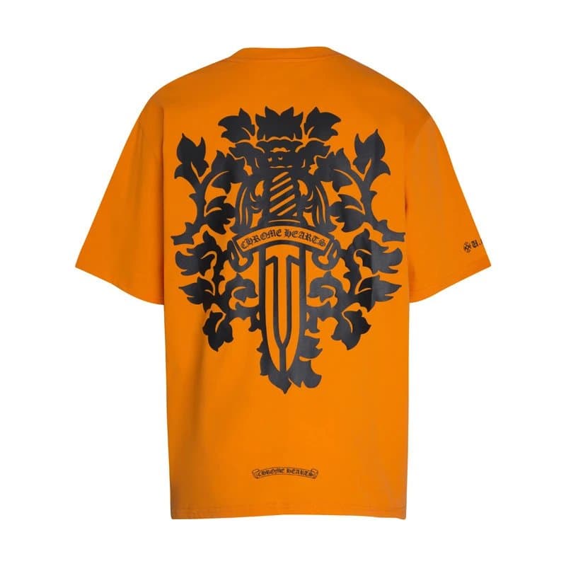 Chrome Hearts Graphic Tee Icon Print — 6067