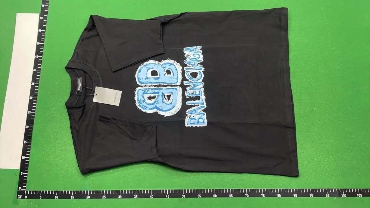 Balenciaga Logo T-Shirt BB Print