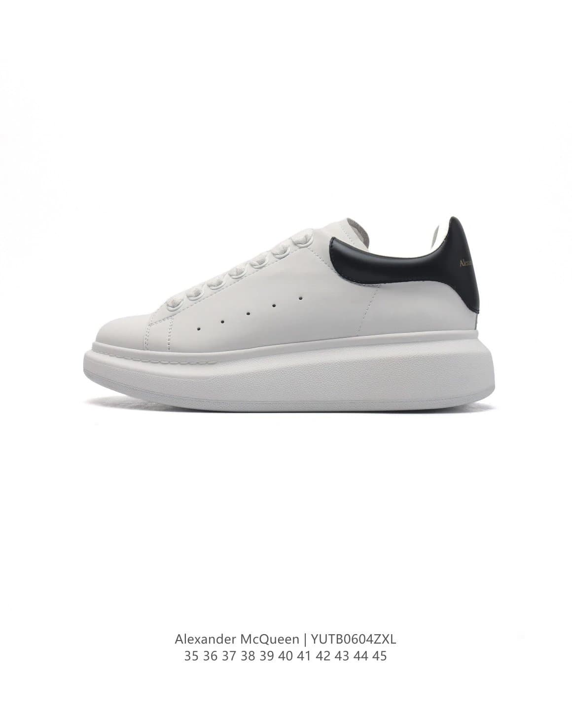 Alexander McQueen Oversized Sneaker White/Black